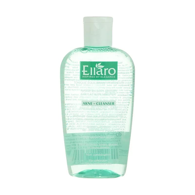 تونر پاک کننده صورت الارو مدل Akne Cleanser تحت لیسانس حجم 200 میلی لیتر — تصویر ۴
