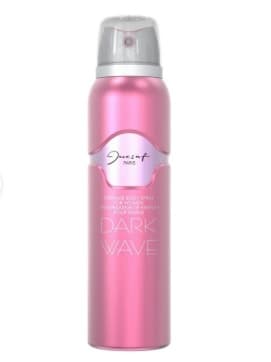 اسپری بدن زنانه ژکساف مدل Dark Wave حجم 150 میلی لیتر