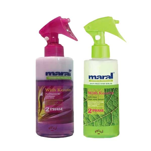 سرم دوفاز سبز و بنفش مارال 250 میل Maral hair serum — تصویر ۸