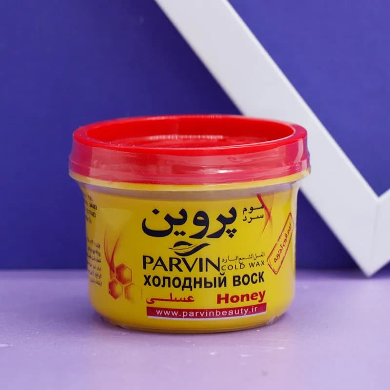 موم سرد پروین حاوی عسل Herbal Cold Wax — تصویر ۵