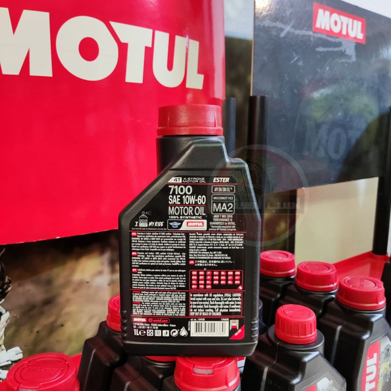 روغن موتول 7100 گرانروی 10W60 چهار لیتری | MOTUL — تصویر ۶
