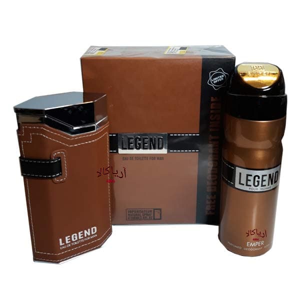 ست عطر و اسپری مردانه لیجند امپر Emper Legend Gift Set — تصویر ۱۱