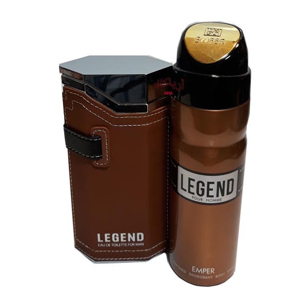 ست عطر و اسپری مردانه لیجند امپر Emper Legend Gift Set