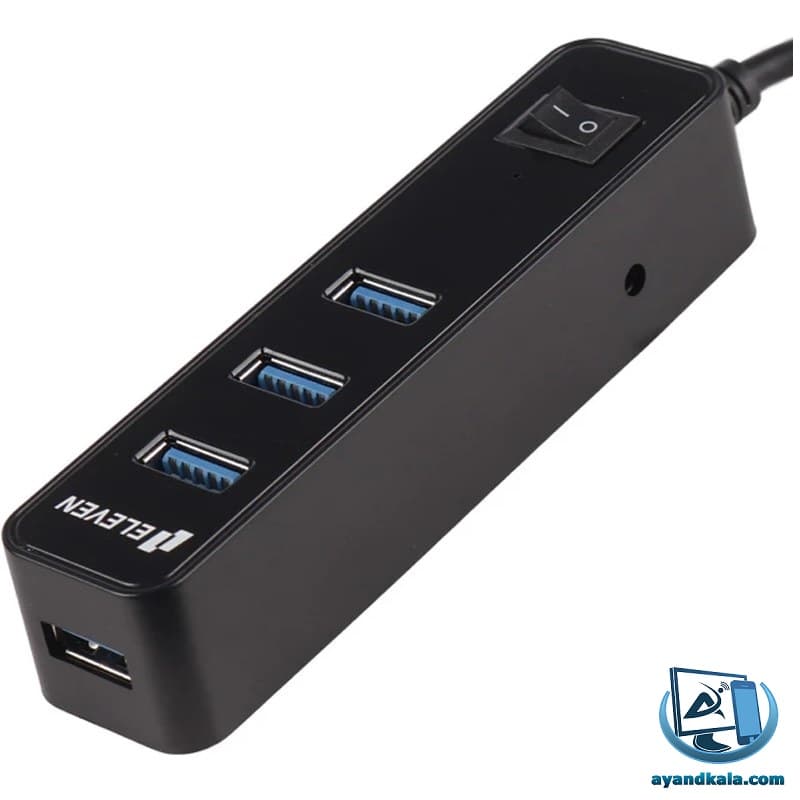 هاب 4 پورت USB 3.0 پورت ایلون مدل H302 — تصویر ۳