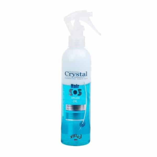 ماسک دو فاز روغن آرگان کریستال crystal hair argan oil mask