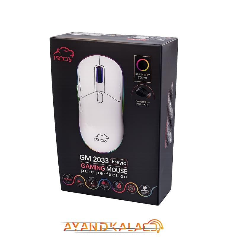 ماوس بی سیم گیمینگ تسکو مدل GM 2033 — تصویر ۶