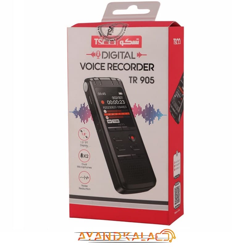 ضبط کننده صدا تسکو مدل TR905 — تصویر ۶