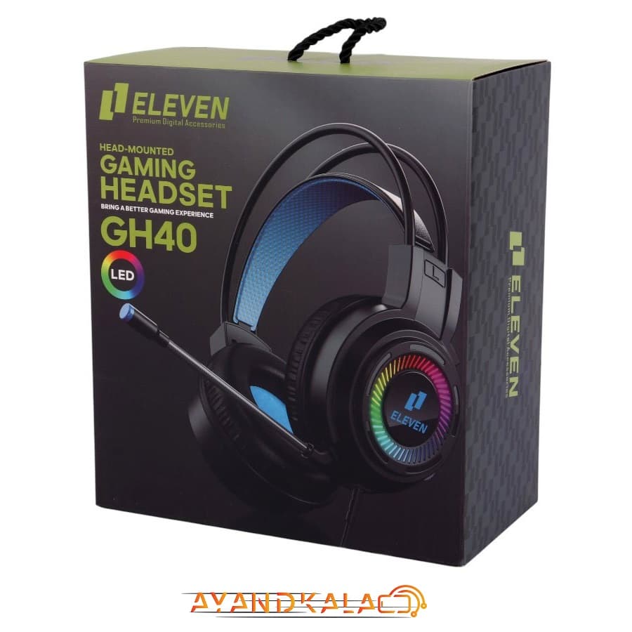 هدست گیمینگ ایلون مدل ELEVEN GH40 — تصویر ۷