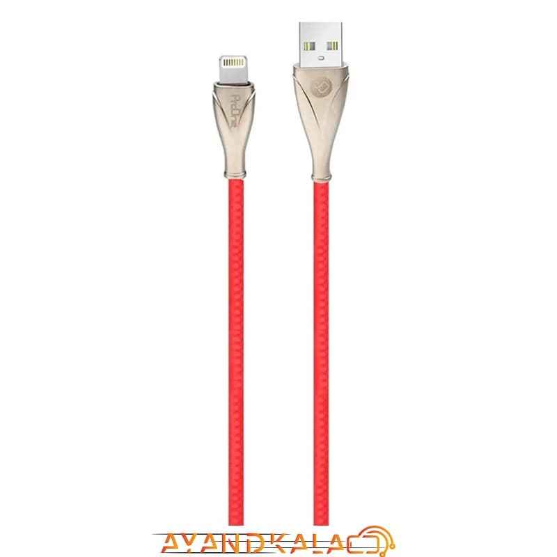 کابل تبدیل USB به لایتنینگ پرووان مدل PCC115 طول 1متر