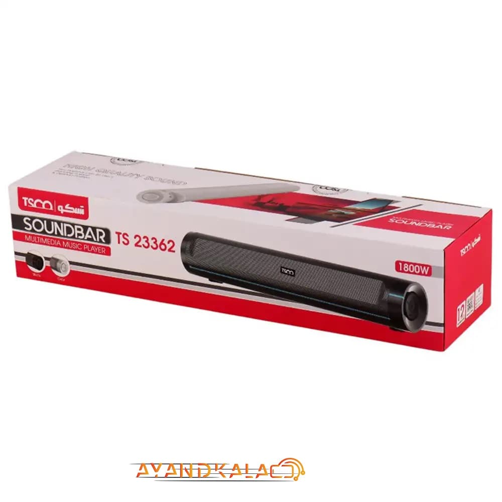 اسپیکر بلوتوثی ساندبار تسکو مدل TS 23362 — تصویر ۶