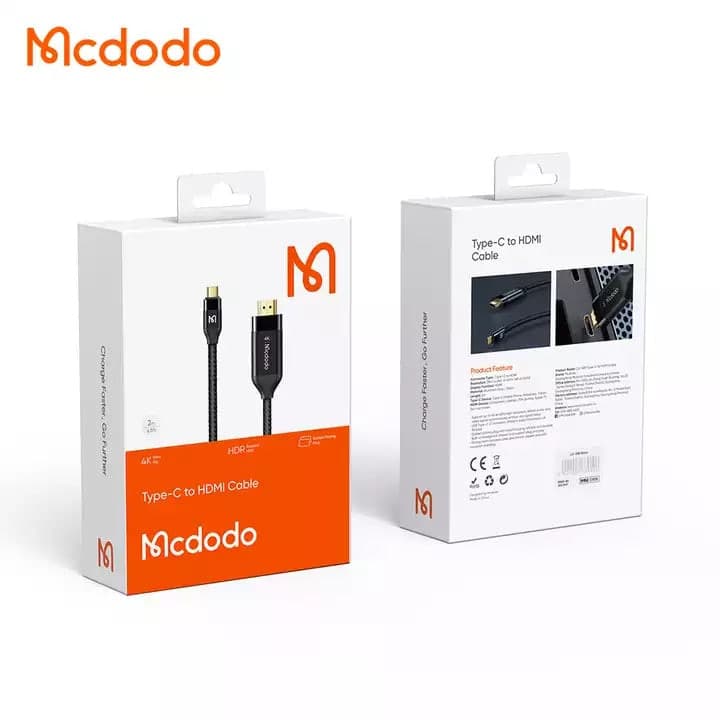 کابل تبدیل USB-C به HDMI مک دودو مدل CA-5880 طول 2 متر — تصویر ۴