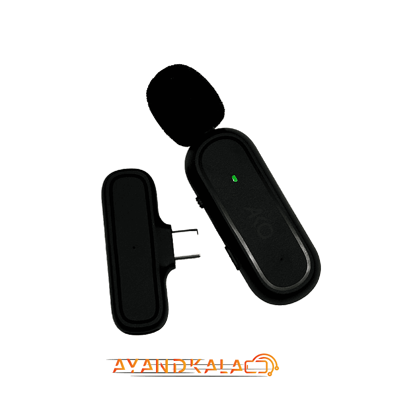 میکروفون یقه ای تایپ سی آکو مدل AKO AUB-5 — تصویر ۳