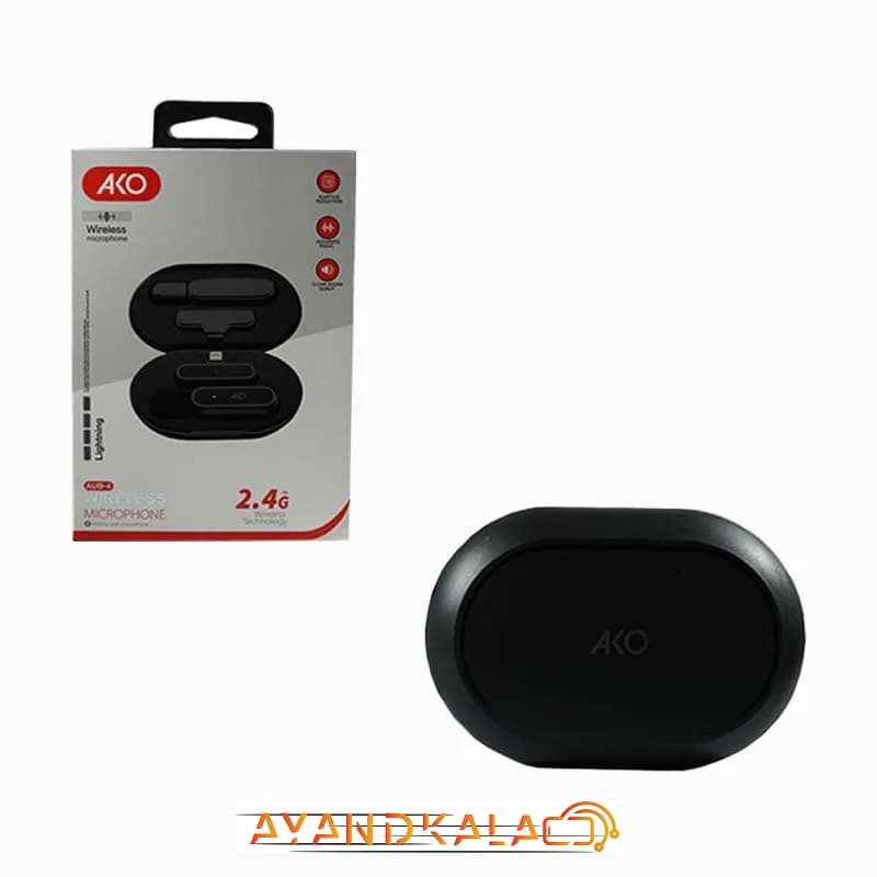 میکروفون یقه ای تایپ سی آکو مدل AKO AUB-5 — تصویر ۷