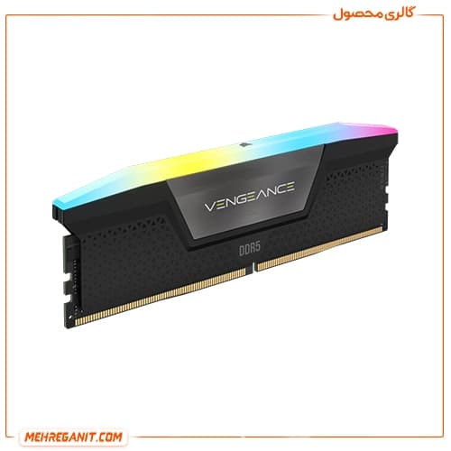رم کامپیوتر کورسیر Vengeance RGB 64GB (2×32) 6000MHz CL38 — تصویر ۸