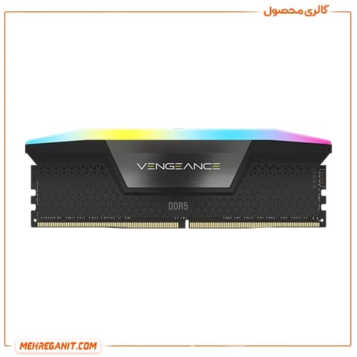 رم کامپیوتر کورسیر Vengeance RGB 64GB (2×32) 6000MHz CL38 — تصویر ۷