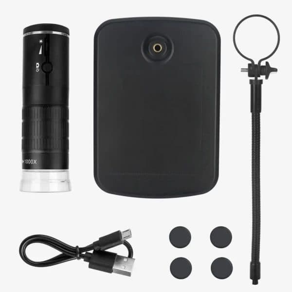 میکروسکوپ دیجیتال (پایه دار ) wi-fi 1000X مدل F210 — تصویر ۶