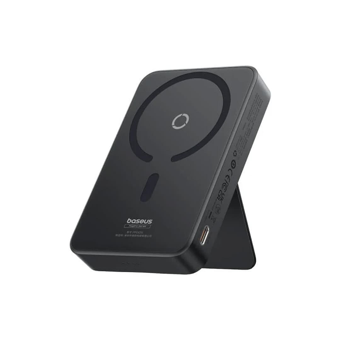 پاور بانک بی سیم باسئوس MagPro Magnetic ظرفیت 5000 میلی آمپر 20 وات — تصویر ۱۰