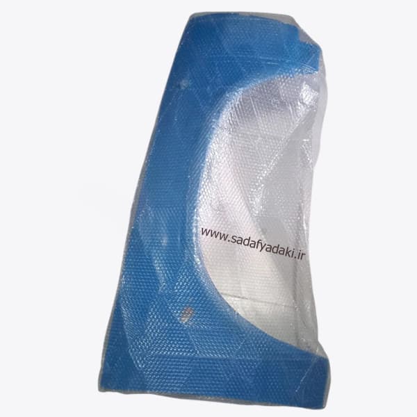 گلگیر جلو راست آبی دیلایت دار با سوراخ بزرگ تجاری نیسان P12-707186 سایپا یدک — تصویر ۲