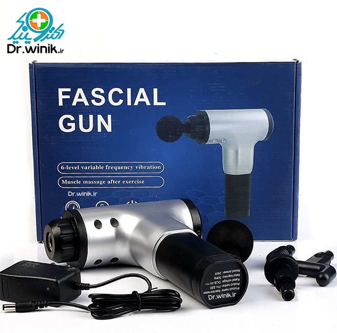 ماساژور تفنگی گان مدل Fascial Gun KH-320 — تصویر ۶