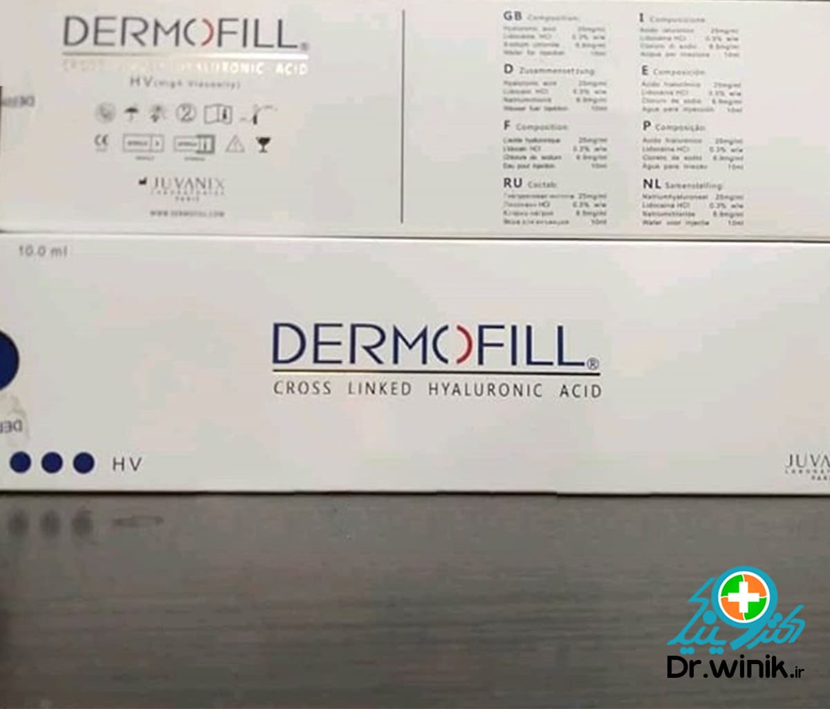 ژل درموفیل ۲۰ سی سی Dermofill — تصویر ۳