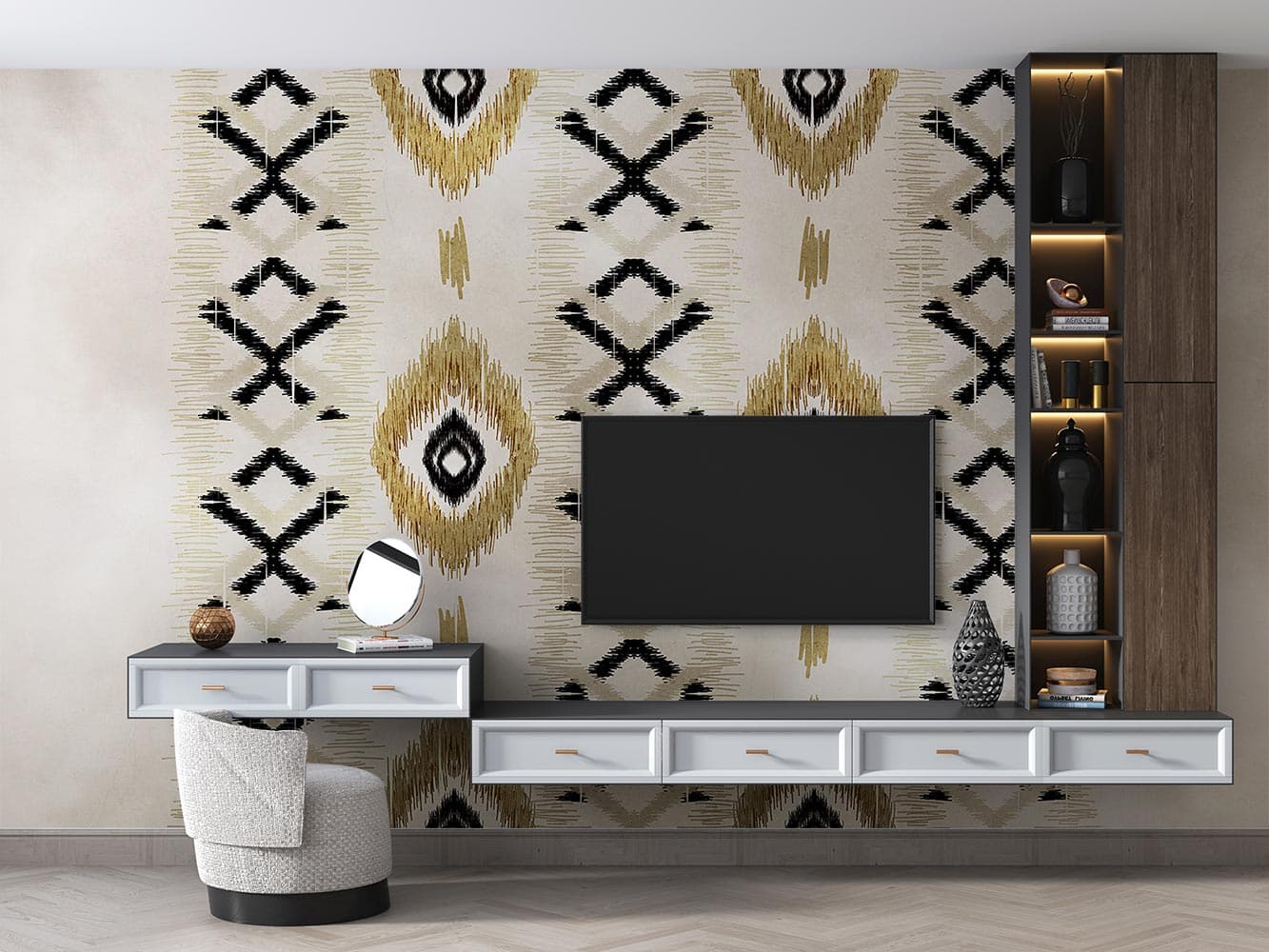کاغذ دیواری کلاسیک خاص M10156000 — تصویر ۹