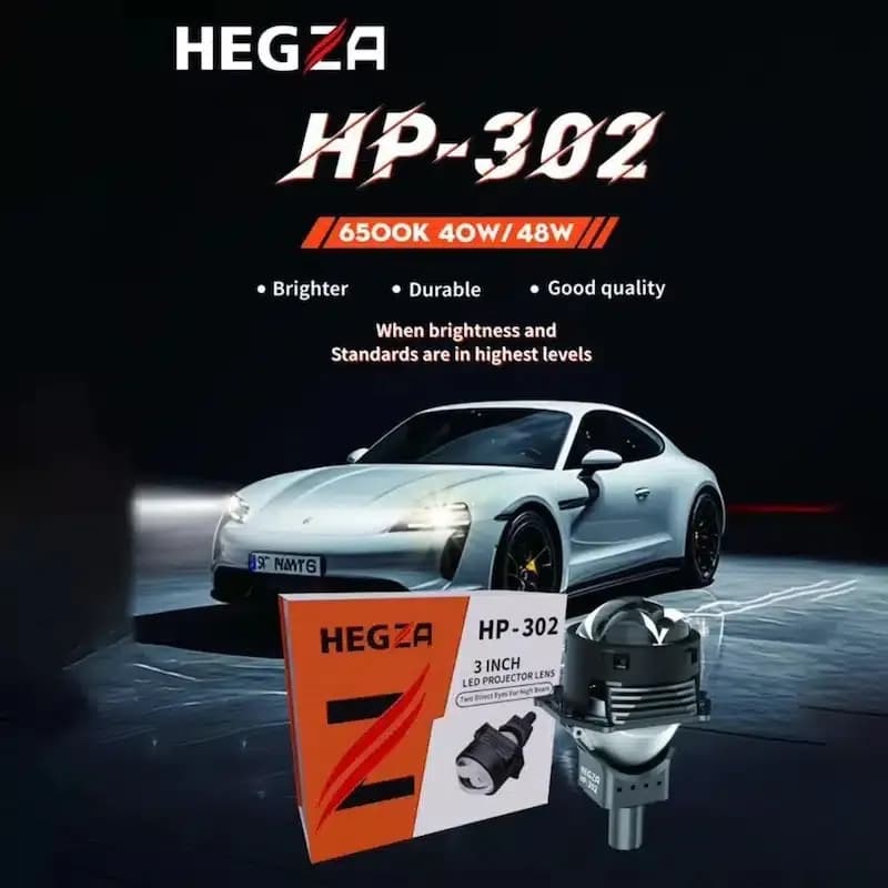 لنز HP302 HEGZA زیمر جغدی دو چشم ۳ اینچ — تصویر ۱۱