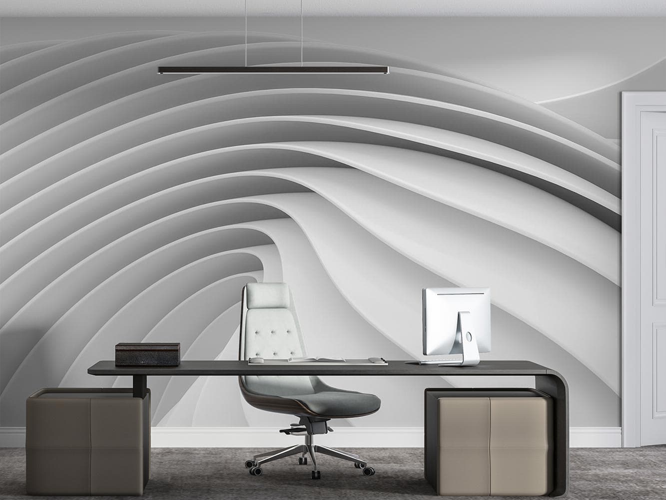 پوستر دیواری سه بعدی هندسی مدرن M10057300