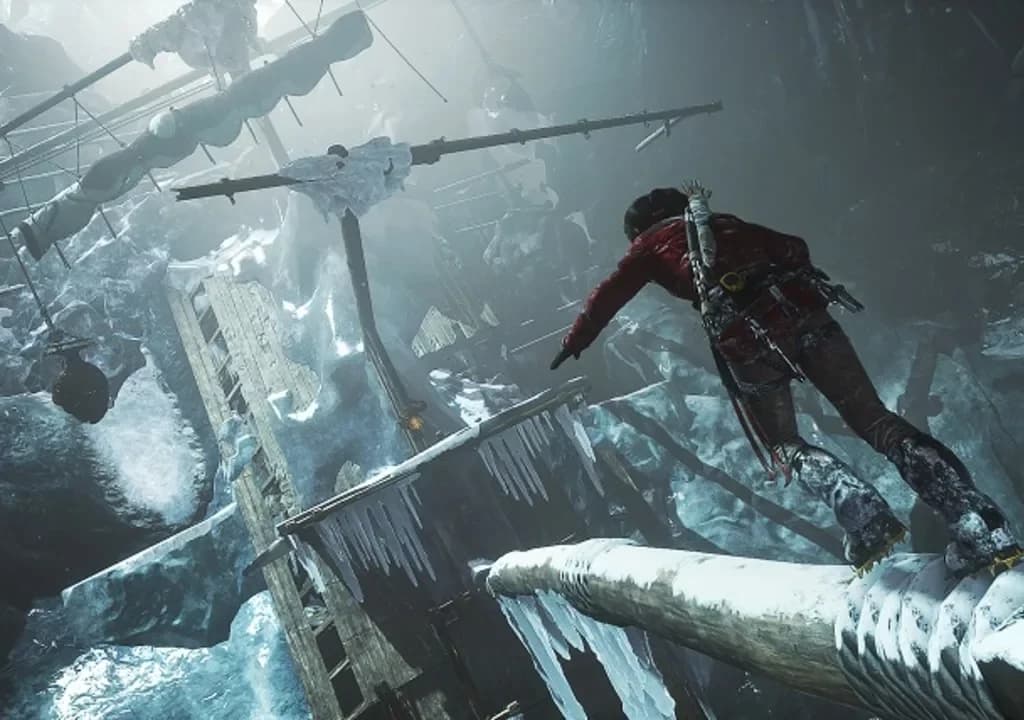 دیسک بازی Rise Of The Tomb Raider نسخه 20 سالگی برای PS4 — تصویر ۱۱