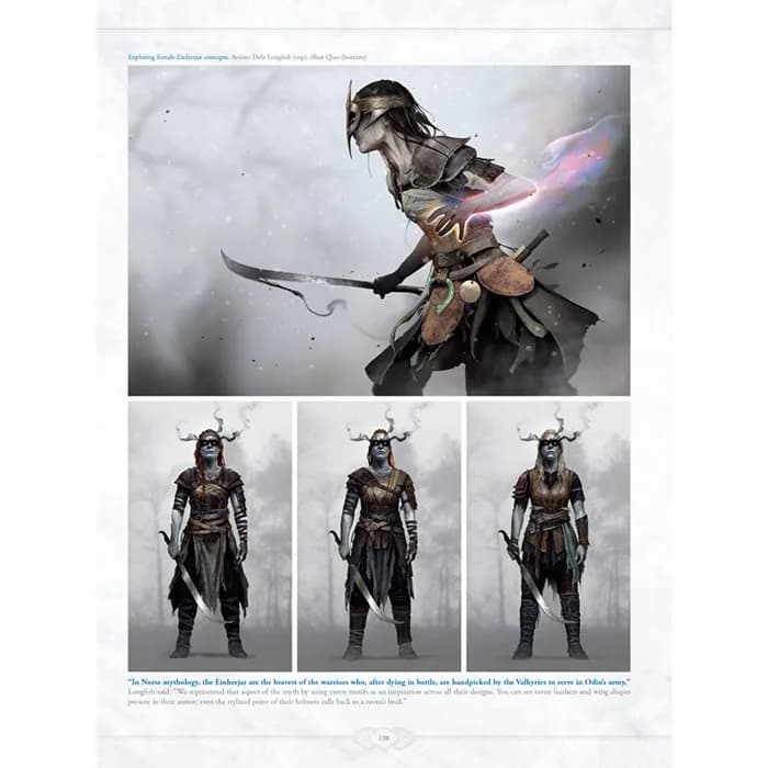 آرت بوک بازی گاد آف وار رگنارک The Art of God of War Ragnarok — تصویر ۷