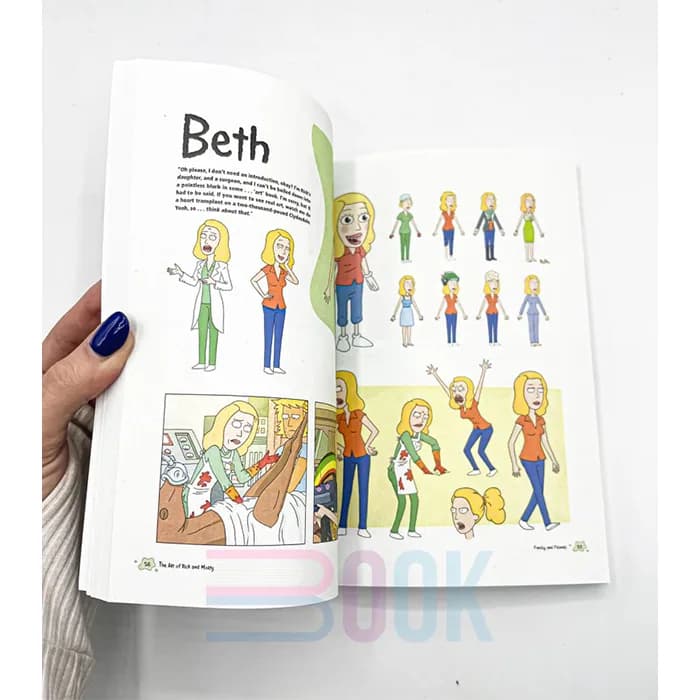 آرت بوک ریک اند مورتی The Art Of Rick And Morty — تصویر ۱۱