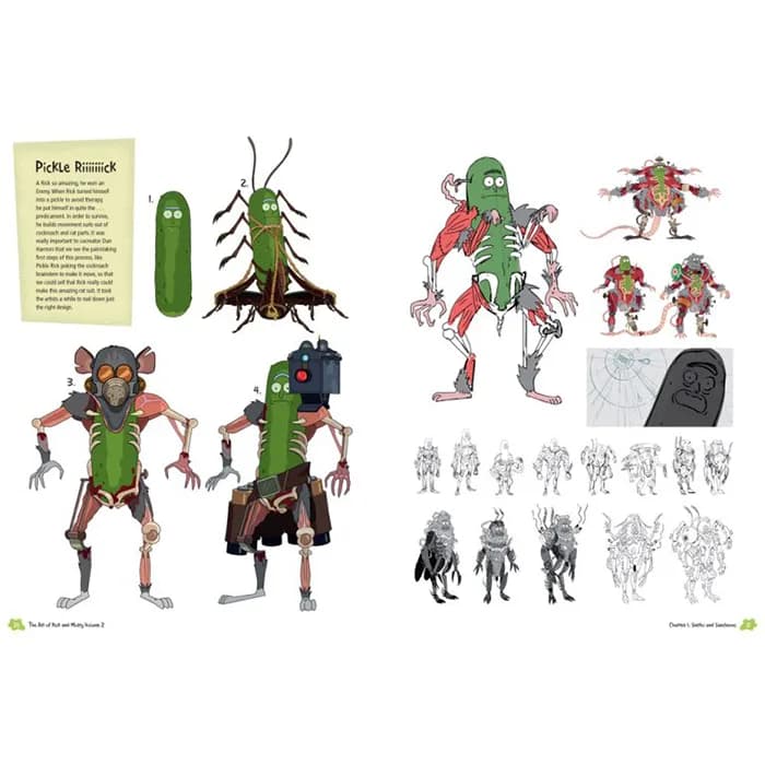 آرت بوک ریک اند مورتی 2 The Art Of Rick And Morty — تصویر ۳