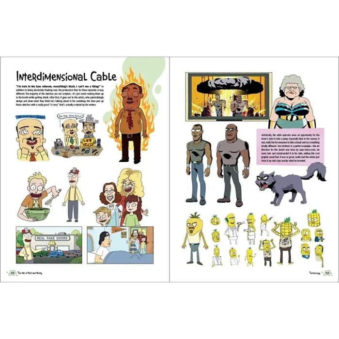 آرت بوک ریک اند مورتی 2 The Art Of Rick And Morty — تصویر ۷