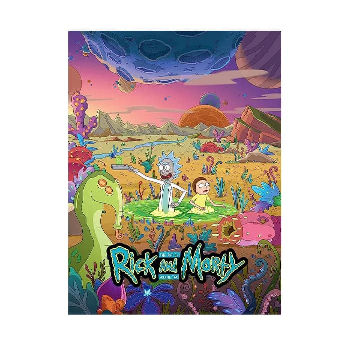 آرت بوک ریک اند مورتی 2 The Art Of Rick And Morty