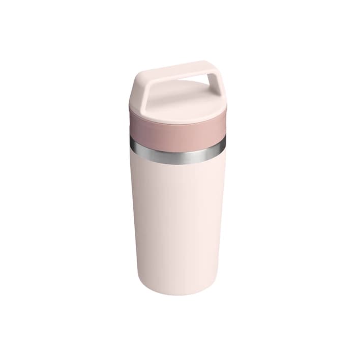ماگ استنلی اورجینال مدل Cafe To Go Travel Mug 0.35L Rose Quartz — تصویر ۳