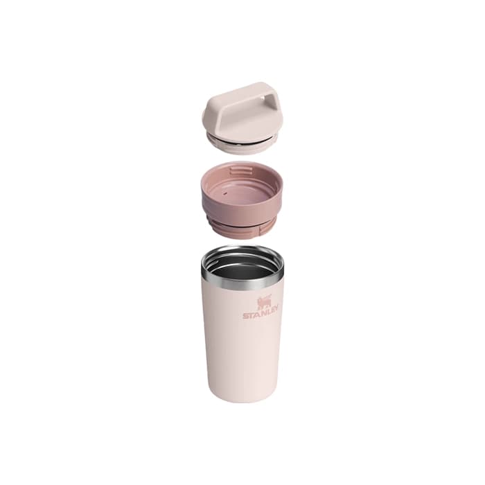 ماگ استنلی اورجینال مدل Cafe To Go Travel Mug 0.35L Rose Quartz — تصویر ۴