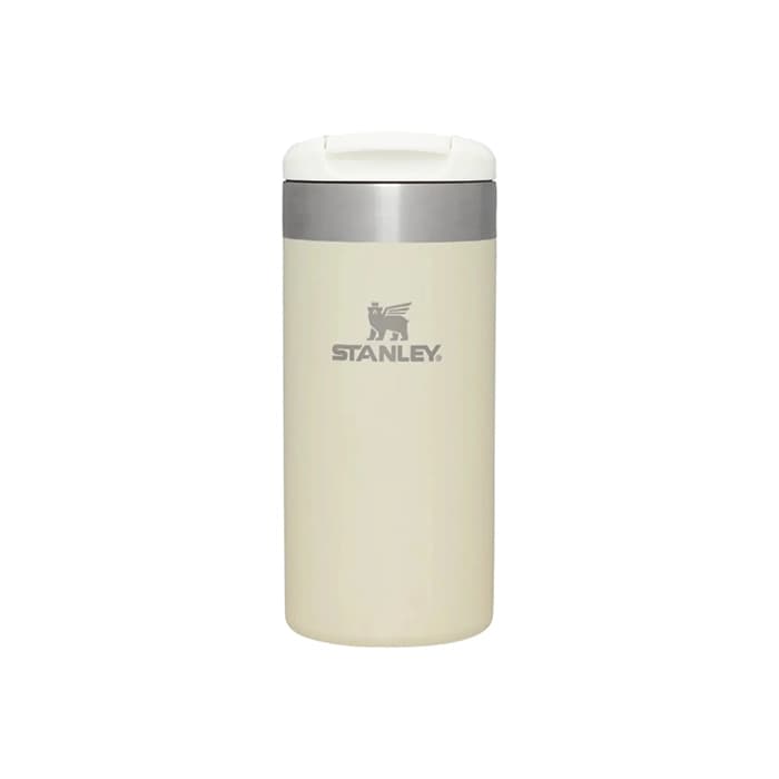 ماگ استنلی اورجینال مدل The Aerolight Transit Mug 0.35L Cream Metallic