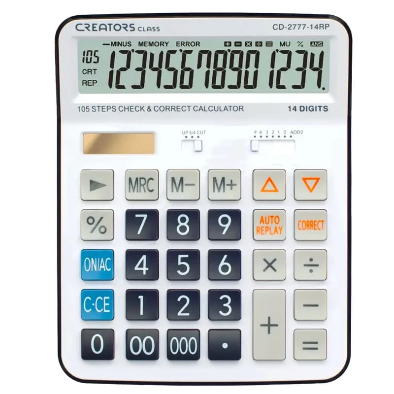 ماشین حساب سی کلاس ریتورز مدل CD-2788-14RP — تصویر ۹