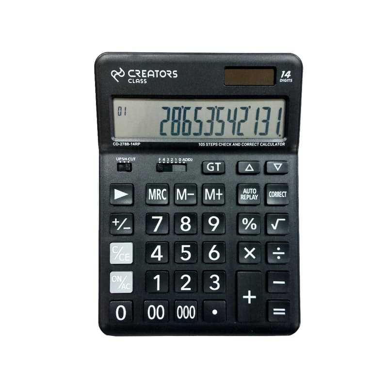ماشین حساب سی کلاس ریتورز مدل CD-2788-14RP