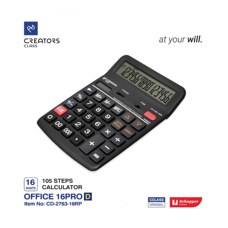 ماشین حساب سی کلاس کریتورز مدل DC-2763-16RP کد 16 — تصویر ۵