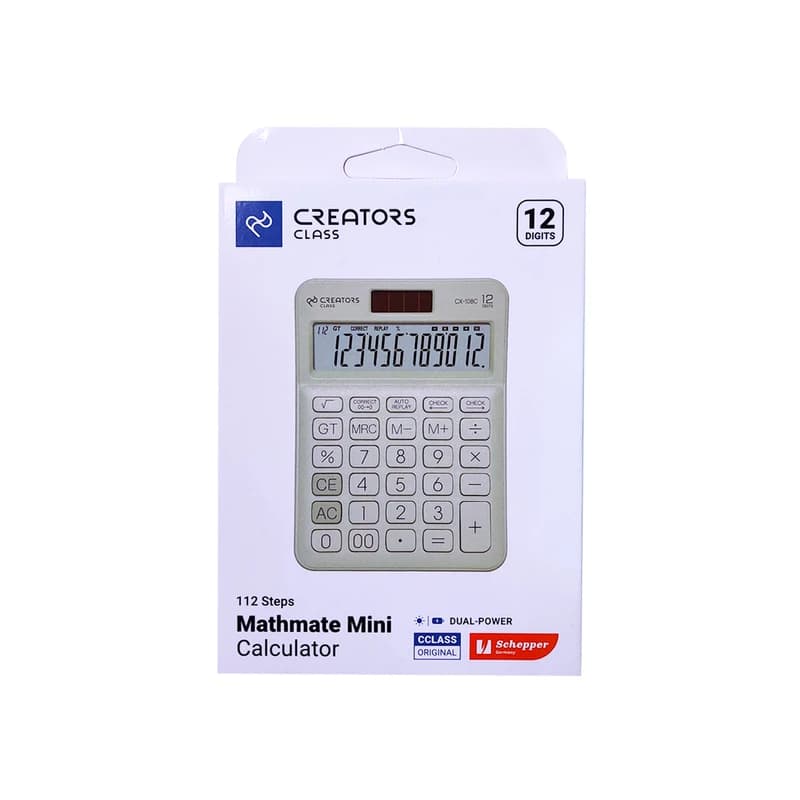 ماشین حساب سی کلاس مدل مت میت طرح مینی کد CX-108C — تصویر ۵