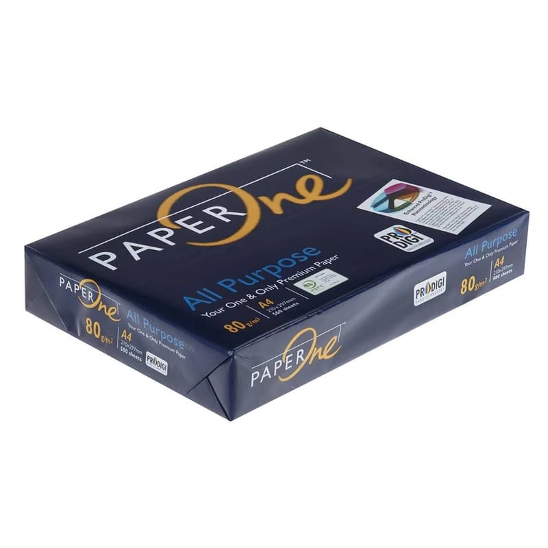 کاغذ A4 پیپر وان مدل p-80 بسته 2500 عددی — تصویر ۳