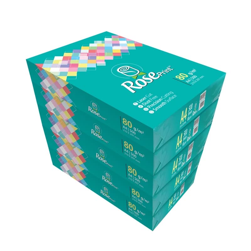 کاغذ A4 رزپرینت مدل POTG بسته 2500 عددی — تصویر ۴