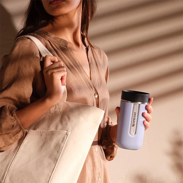 تراول ماگ نسپرسو مدل Medium 400 ml Lavender — تصویر ۳