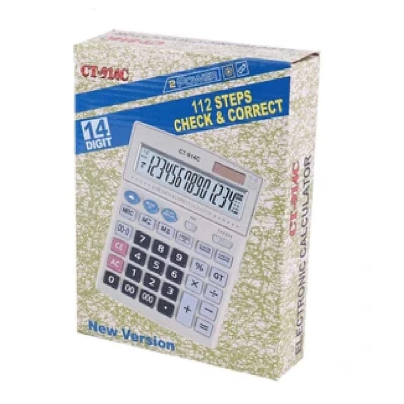 ماشین حساب سیتی زن مدل CT-914C — تصویر ۳