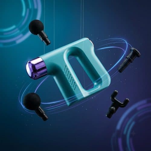 ماساژور تفنگی شارژی (Fascia Gun) مدل چند‌کاره — تصویر ۴