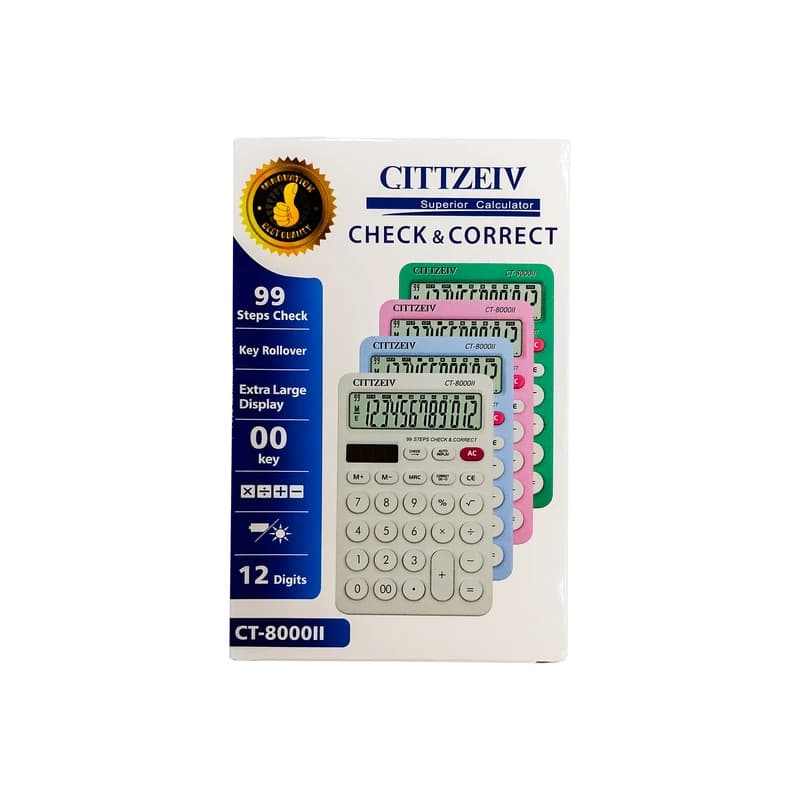 ماشین حساب سیتژن مدل CT-8000ll — تصویر ۸