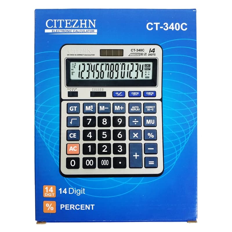 ماشین حساب سیتژن مدل CT-340C — تصویر ۳