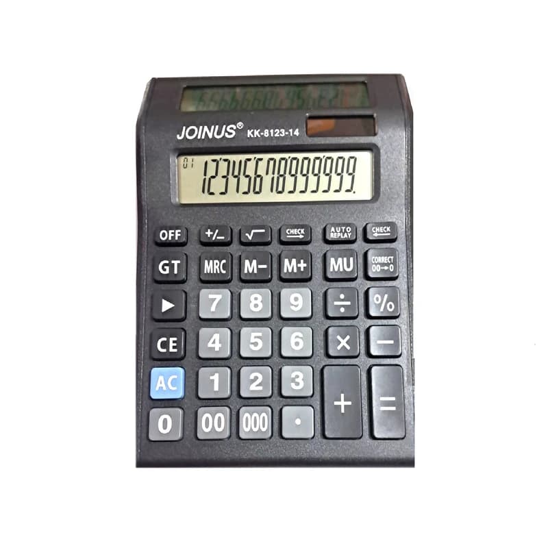 ماشین حساب جوینوس مدل KK-8123-14 — تصویر ۳