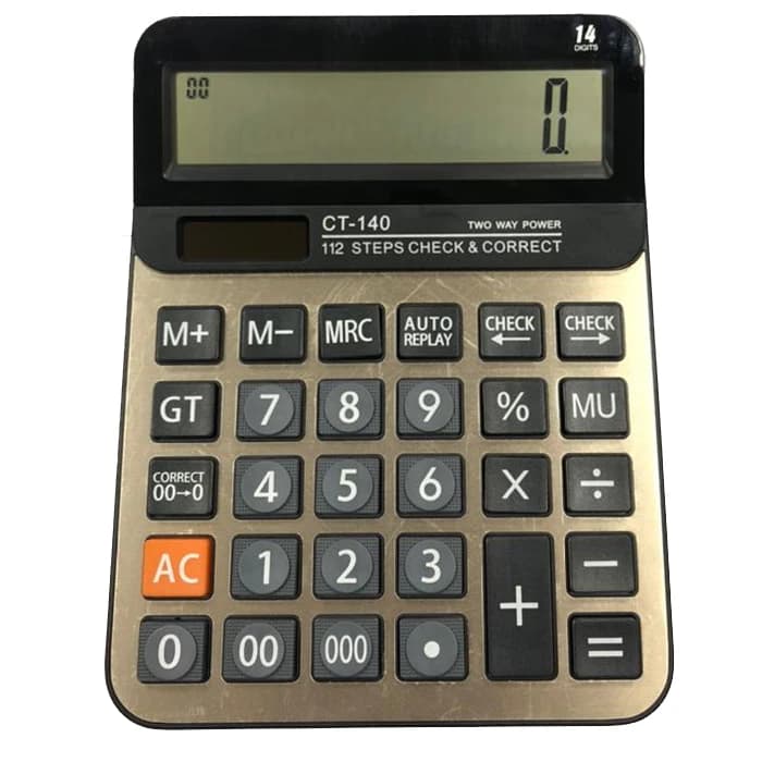 ماشین حساب مدل CT-140 — تصویر ۲