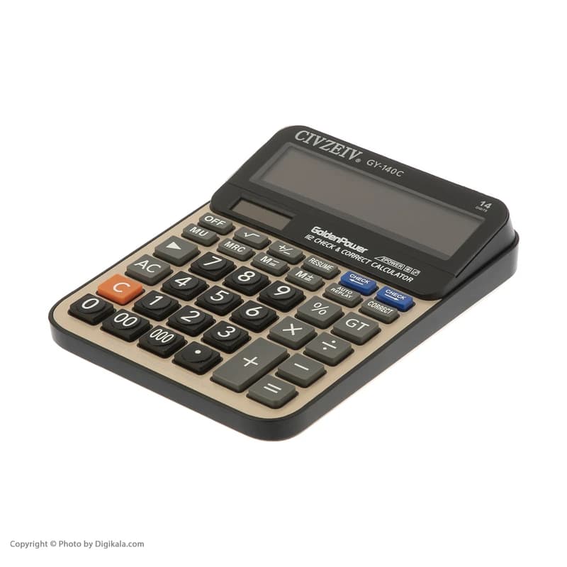 ماشین حساب سیوزیو مدل GY-140C — تصویر ۱۲